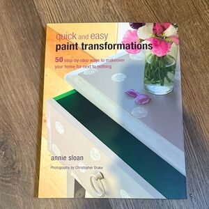 Quick and Easy Paint Transformations Bookby Annie Sloan  brand new